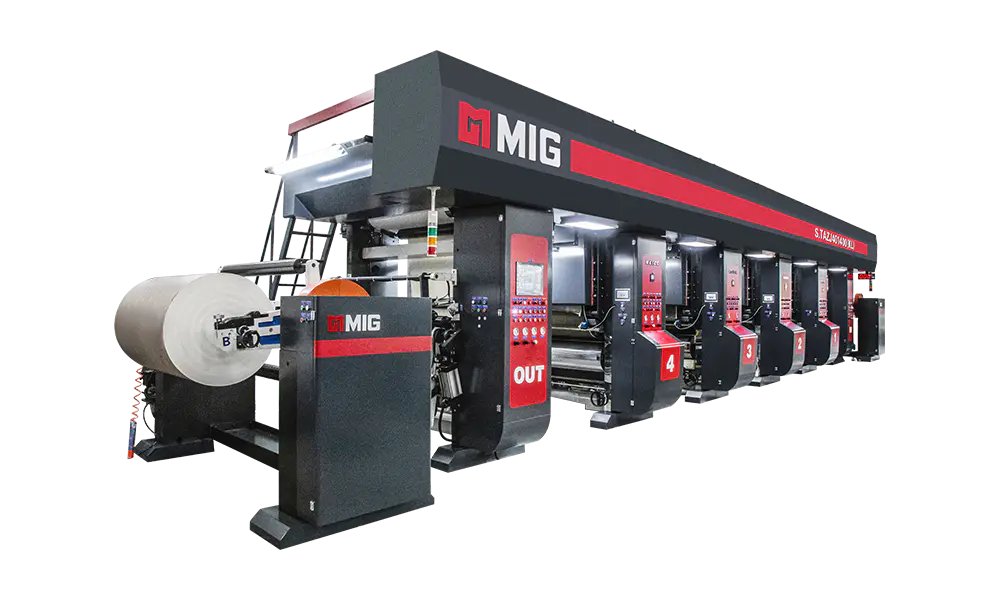 S.TAZJ401400(KL) 4-Foot Medium-High Speed ELS-Type Gravure Printing Machine for Engineered Wood Decorative Paper