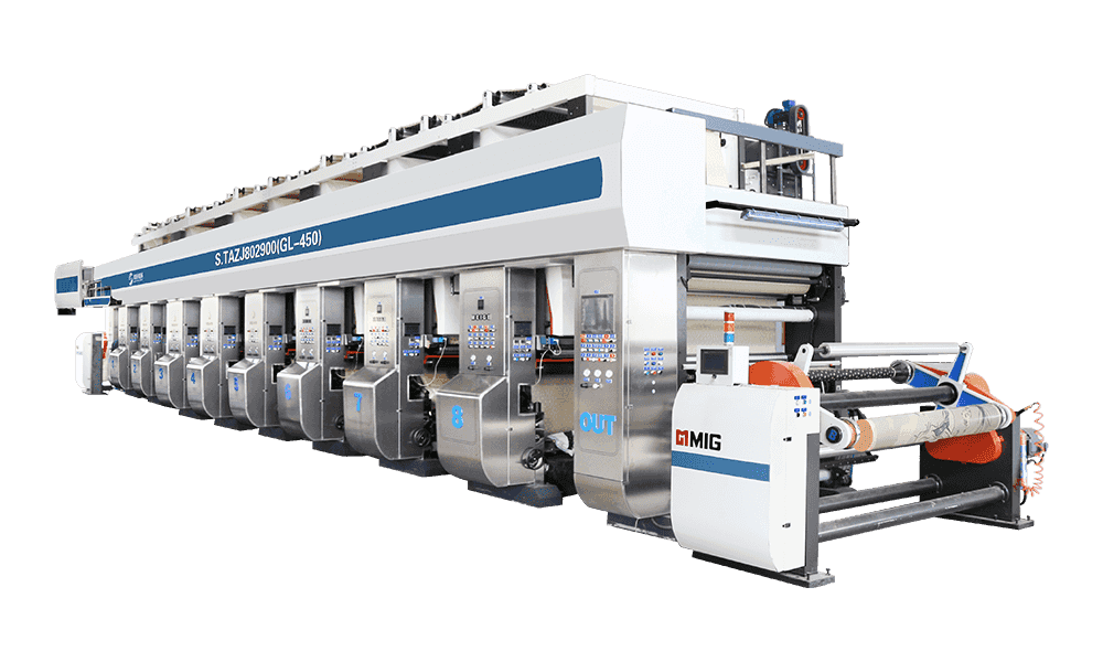 S.TAZJ802900 (GL-450) Multi-Unit Textile Transfer Paper (Film) Gravure Printing Machine for Engineered Wood Decorative Paper