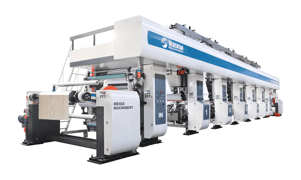 S.TAZJ501400 (DL-800) 4-Foot Large Diameter (Large Cycle) Medium-High Speed ELS-Type Gravure Printing Machine for Engineered Wood Decorative Paper